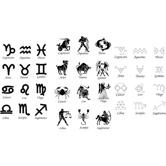 Zodiac Custom Crystal Keychain - Handmade! - Picture 14 of 15